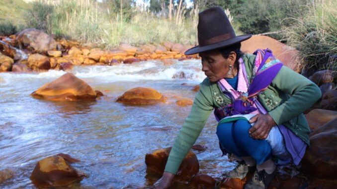 campesinos limpiaron su río