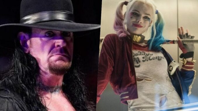 Undertaker y Harley Quinn