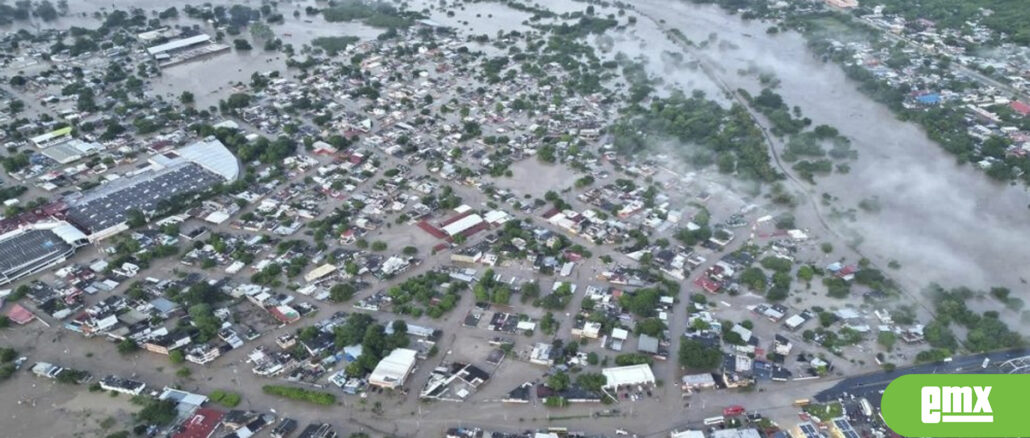 Rio Tuxpan inunda