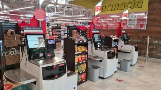Soriana caja de autocobro